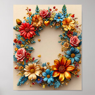 Poster Couronne de mariage