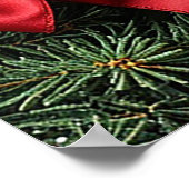 Poster Couronne de Noël festive (Coin)
