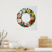 Poster Couronne de Rose, Frontispiece pour 'Les Roses (Cuisine)