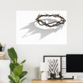 Poster Couronne D'Eaux Avec Carte Ombre Royale (Bureau à domicile)