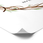 Poster Couronne d'empreintes digitales de mariage Alterna (Coin)