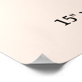 Poster Couronne d'empreintes digitales violet orange livr (Coin)