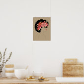 Poster Couronne Épanouie (Cuisine)