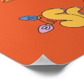 Poster Couronne graphique de friandises de Noël de Scooby (Coin)