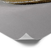 Poster Couronne mitre sertie de perles et précieux (Coin)