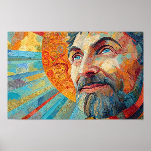 Poster Couronné par la Lumière (Devant)