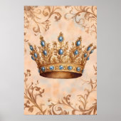 Poster Couronne royale. (Devant)