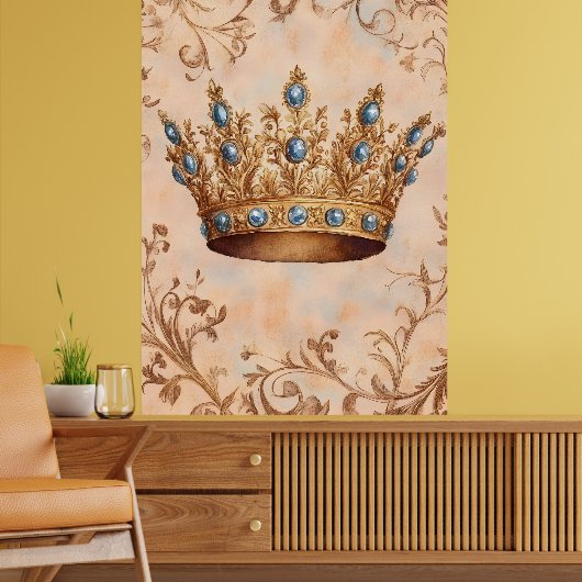 Poster Couronne royale. (Salon 2)