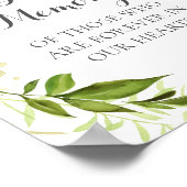 Poster Couronne Verte En Mémoire Amoureuse Poster, Rustiq (Coin)