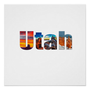 Poster Couronnes de l'Utah