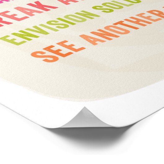 Poster Cours d'art Enseigner aux enfants // 16 x 20 Poste (Coin)