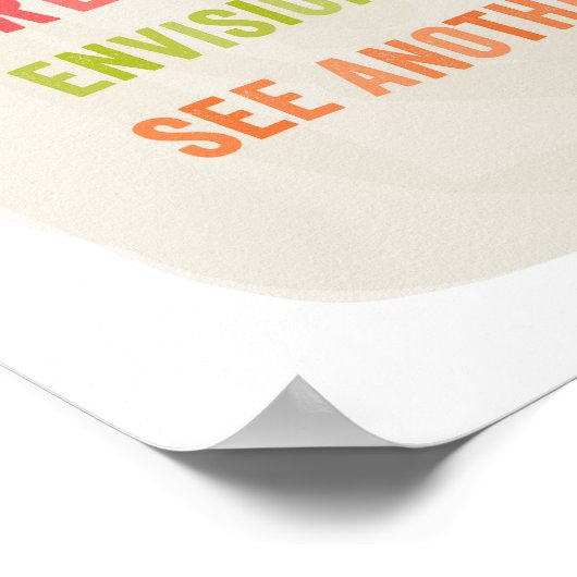 Poster Cours d'art Enseigner aux enfants // 20 x 24 Poste (Coin)