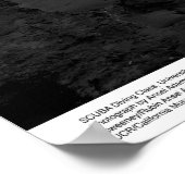 Poster Cours de plongée, au soleil, décembre 1966 (Coin)