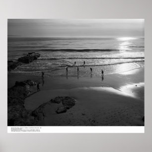 Poster Cours de plongée, au soleil, décembre 1966