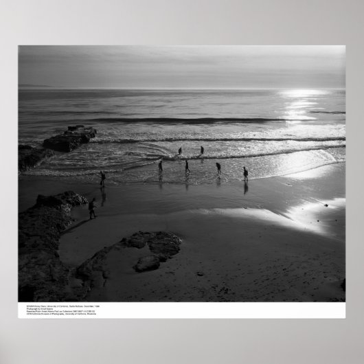 Poster Cours de plongée, au soleil, décembre 1966 (Devant)