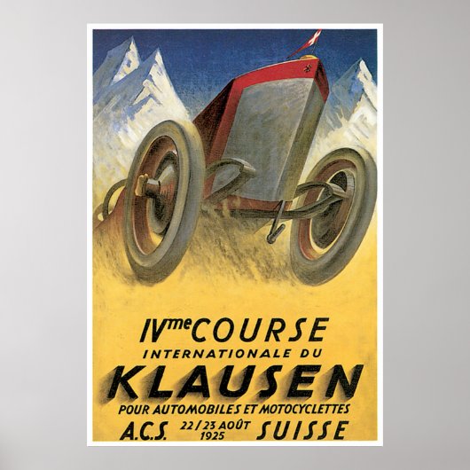 Poster Cours Klausen (Devant)