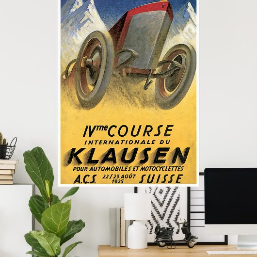 Poster Cours Klausen (Bureau à domicile)