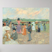 Poster Course à Longchamp - Jean-Louis Forain Art (Devant)