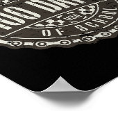 Poster Course à travers 100 jours d'école - Motorcycle Di (Coin)