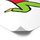 Poster Course à trois pattes (Coin)