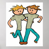 Poster Course à trois pattes (Devant)