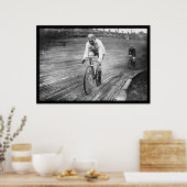 Poster Course à vélo de six jours 1909 (Cuisine)