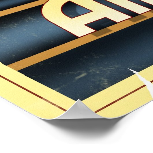 Poster Course aérienne (Coin)