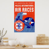 Poster Course aérienne internationale du Pacifique 1938 (Cuisine)