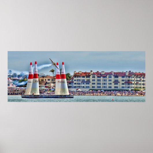 Poster Course aérienne Red Bull - San Diego (Devant)