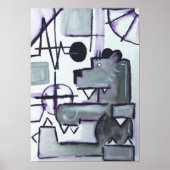 Poster Course blanche (Devant)