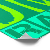 Poster Course BMX (Coin)