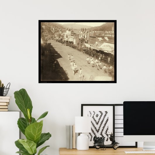 Poster Course chinoise Hub-and-Hub Deadwood SD 1888 (Bureau à domicile)