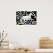 Poster Course contre le temps (Cuisine)