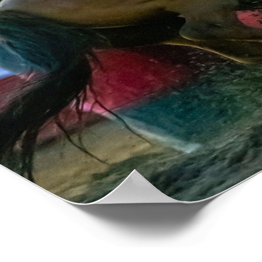 Poster Course de barils à Dusk (Coin)