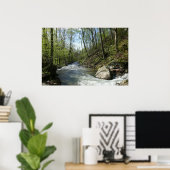 Poster Course de cèdre au canyon de chêne blanc (Bureau à domicile)