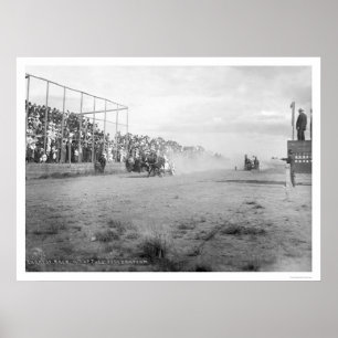 Poster Course de char en Alaska 1926