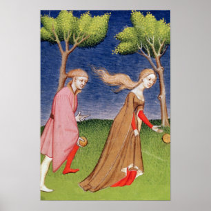 Poster Course de Melanion contre Atalanta