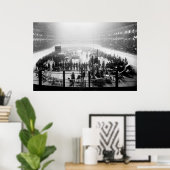 Poster Course de moto intérieure, début des années 1900 (Bureau à domicile)