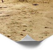 Poster Course du champion de Motocross Dirt-Bike (Coin)