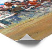 Poster Course du cheval | Angelo Jank (Coin)