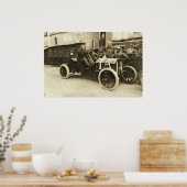 Poster Course Targa-Florio en Italie (Cuisine)