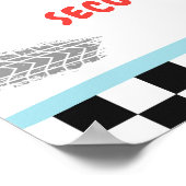 Poster Course Voiture Deux Fast Curious Boy Welcome Poste (Coin)