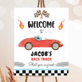 Poster Course Voiture Deux Fast Curious Boy Welcome Poste