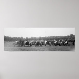 Poster Courses automatiques, York, PA., le 11 mai 1915