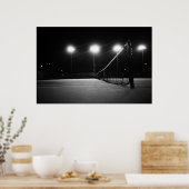 Poster court de tennis (Cuisine)