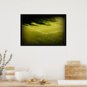 Poster court de tennis (Cuisine)