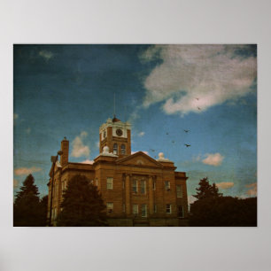 Poster Court House Albia, Iowa