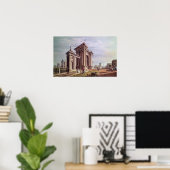 Poster Court House Street, Calcutta (Bureau à domicile)