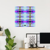 Poster Courte couverture triangulaire inversée (Bureau à domicile)