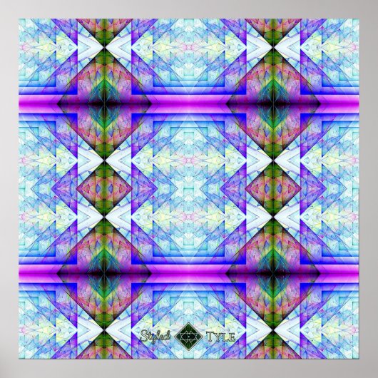 Poster Courte couverture triangulaire inversée (Devant)